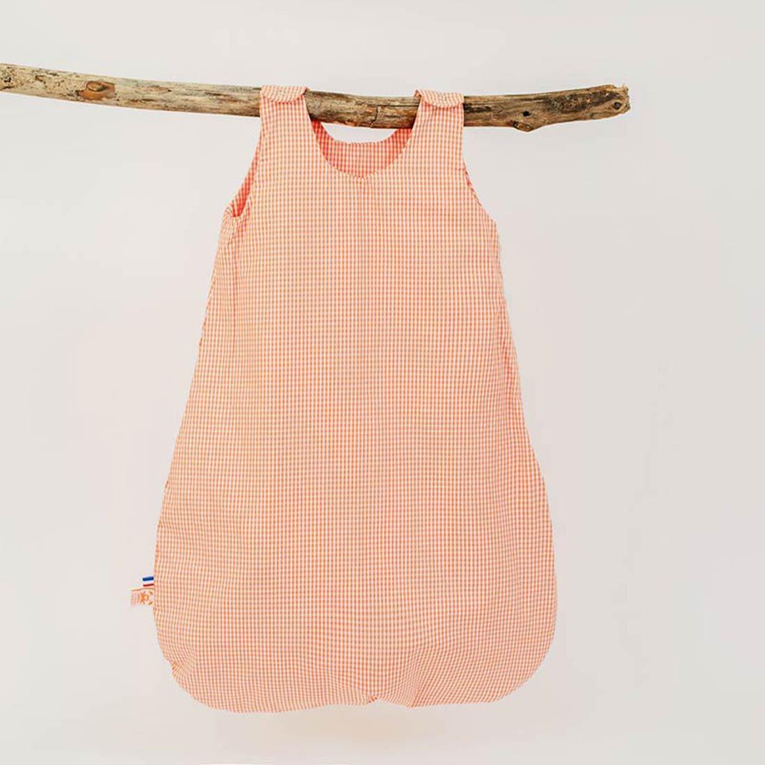 Gingham biologische katoenen zomerslaapzak - FamilyStuff
