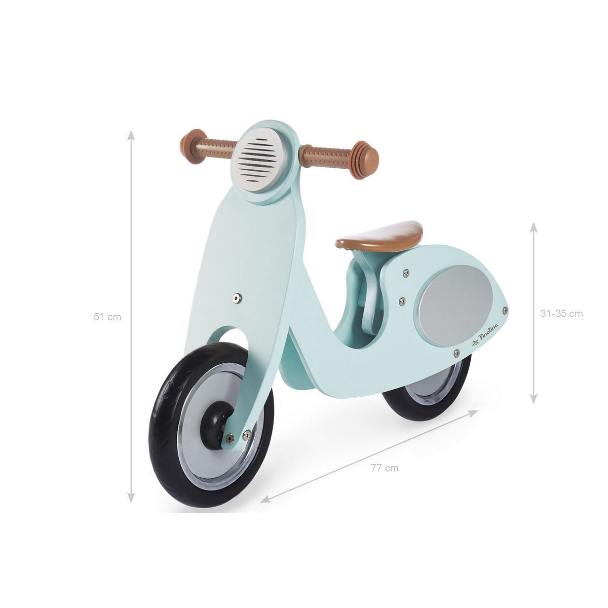 Balans Bike "Wanda", Mint – duurzaam en veilig speelgoed