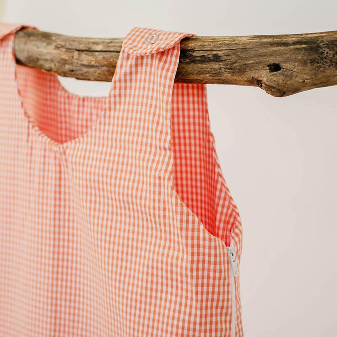 Gingham biologische katoenen zomerslaapzak - FamilyStuff