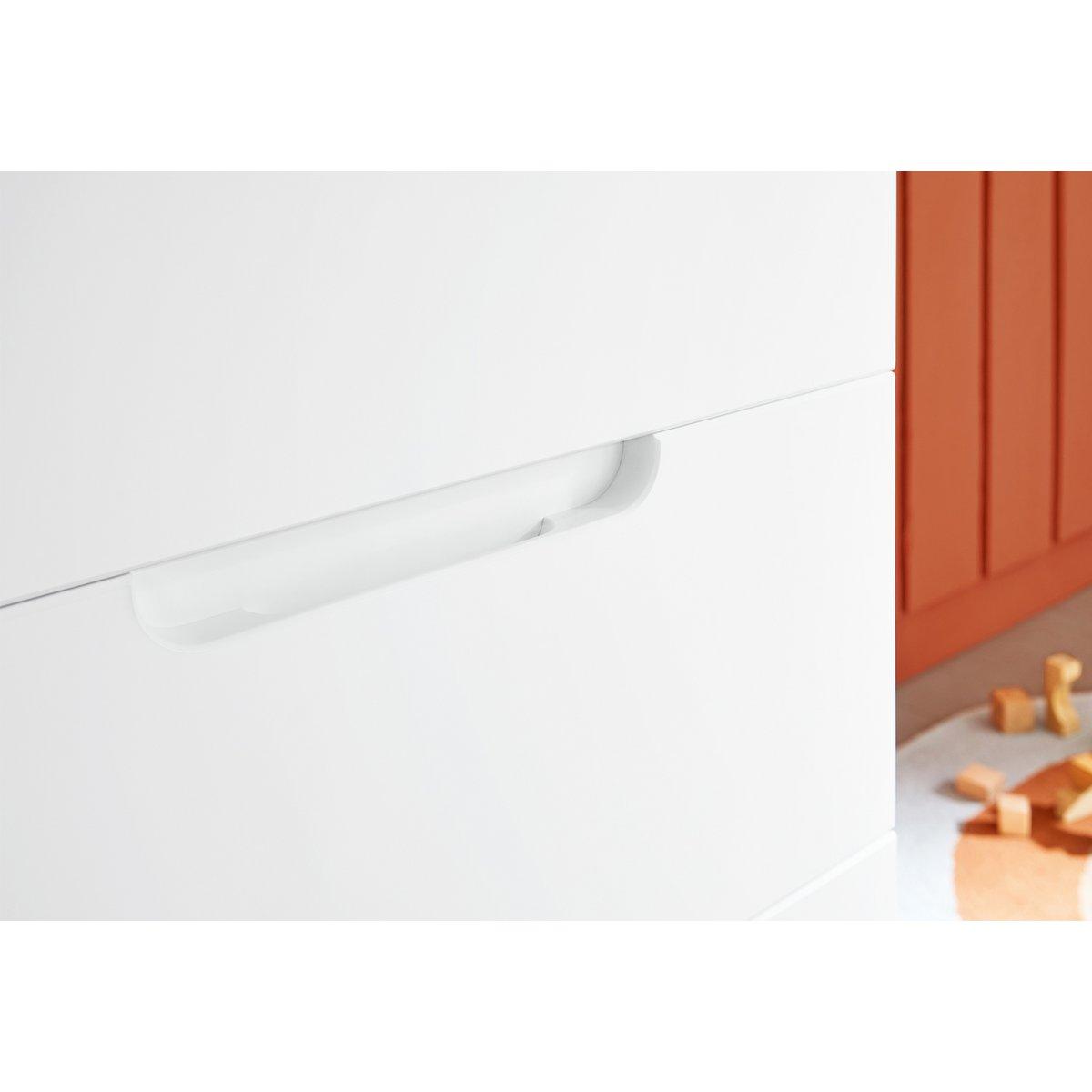 Babykamerset Bridge: ledikant, brede commode, 2 - deurs kledingkast - FamilyStuff