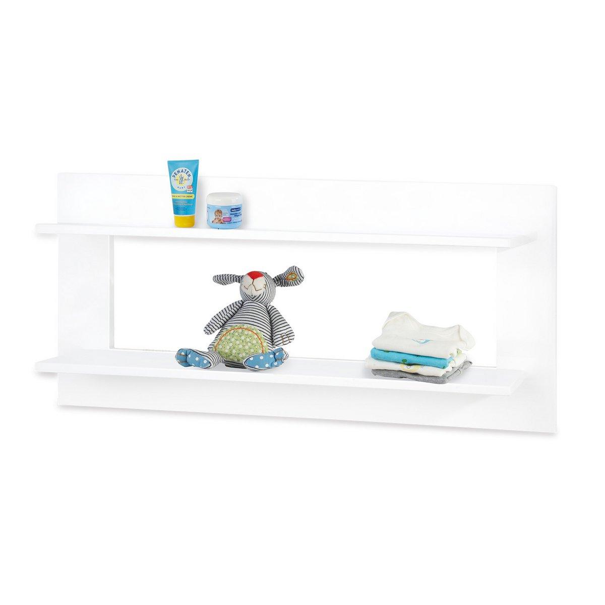 Babykamerset Bridge – ledikant, commode, 3 - deurs kledingkast en wandplank - FamilyStuff