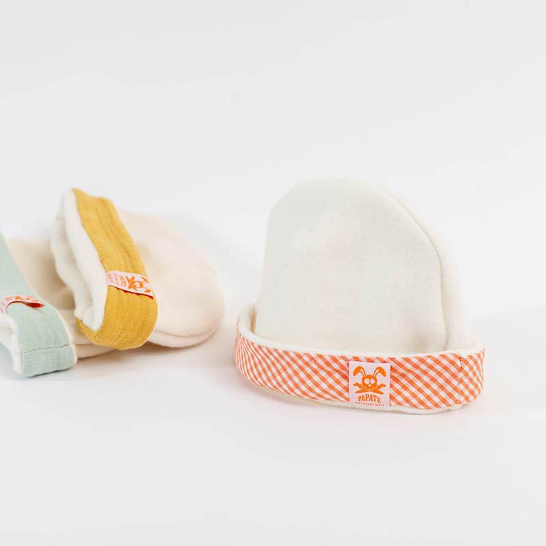 Babymutsje voor newborn - ruitjesstof - FamilyStuff