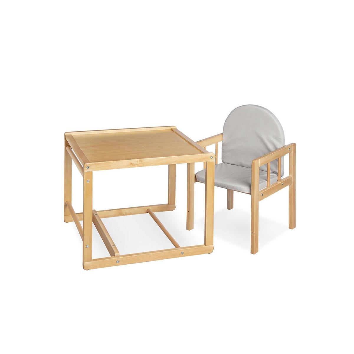 Combi - kinderstoel Lene - blank gelakt - FamilyStuff