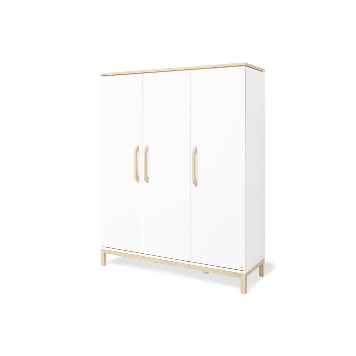 Complete babykamer set Light breed groot - Wit met ledikant, commode & kledingkast - FamilyStuff
