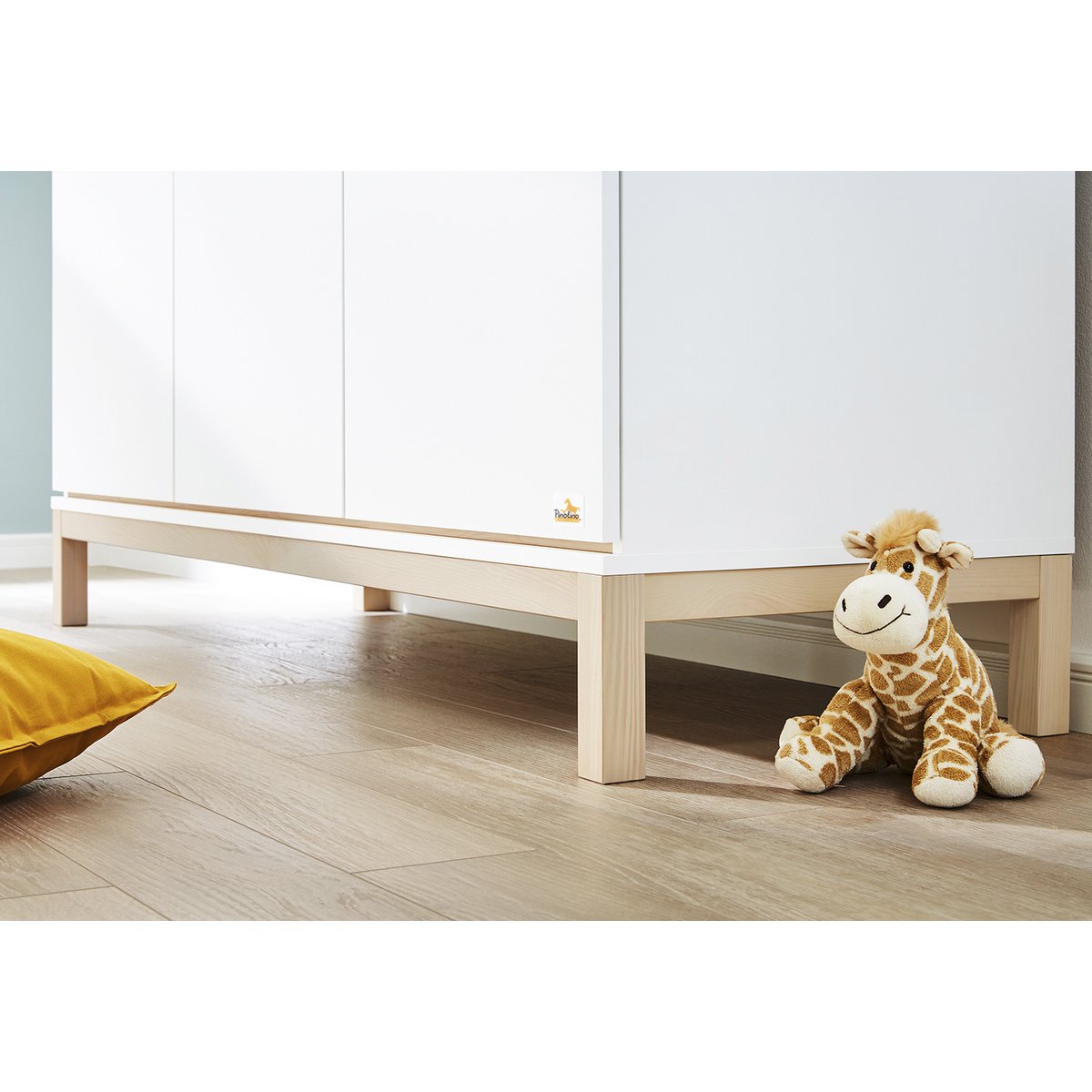Complete babykamer set Light breed groot - Wit met ledikant, commode & kledingkast - FamilyStuff