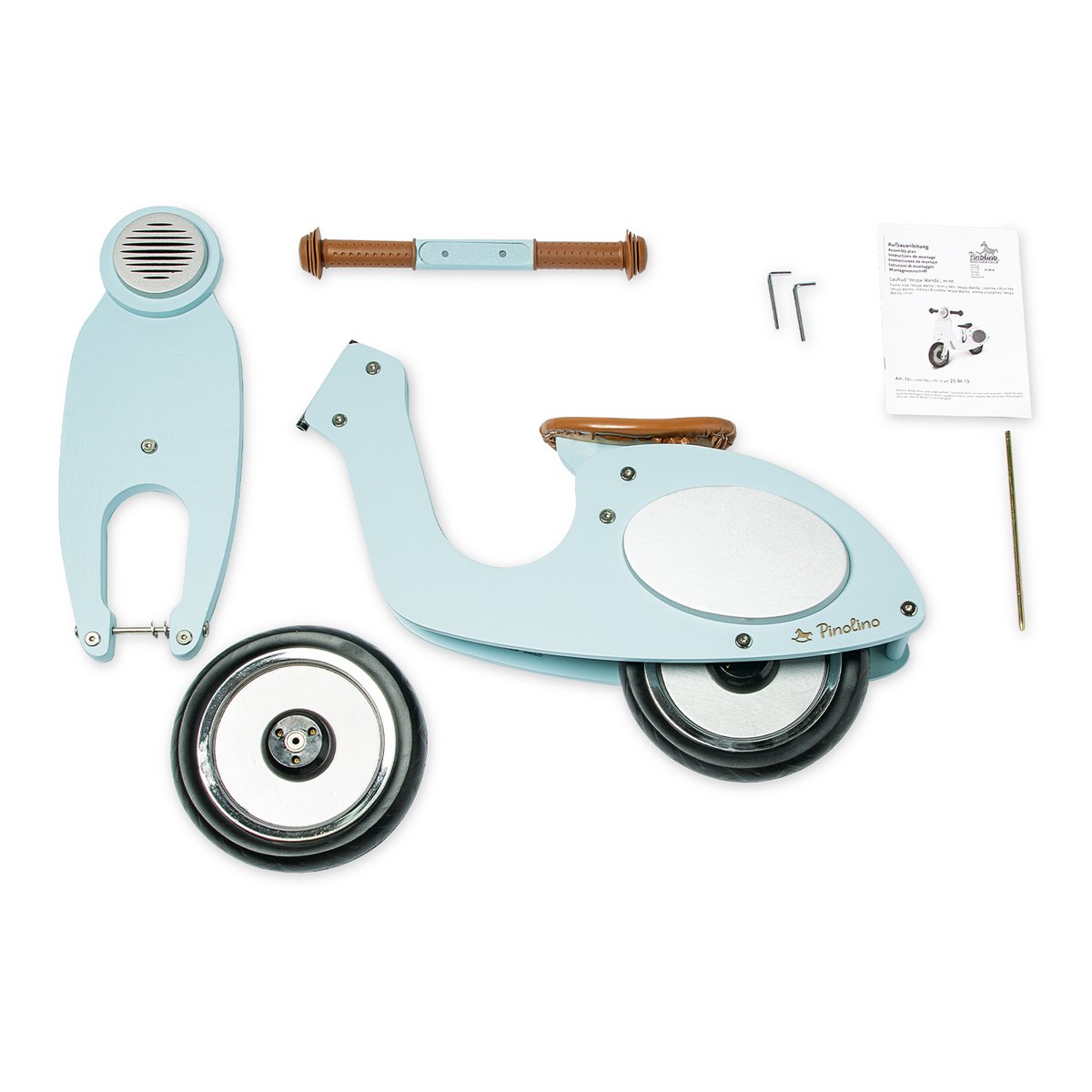 Balans Bike "Wanda", Mint – duurzaam en veilig speelgoed