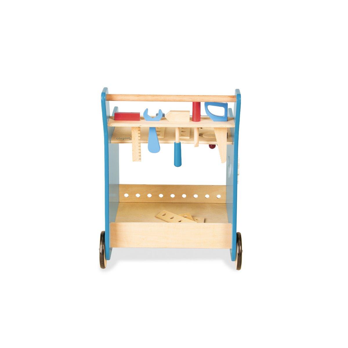 Gereedschapswagen Kalle - inclusief accesoires - FamilyStuff