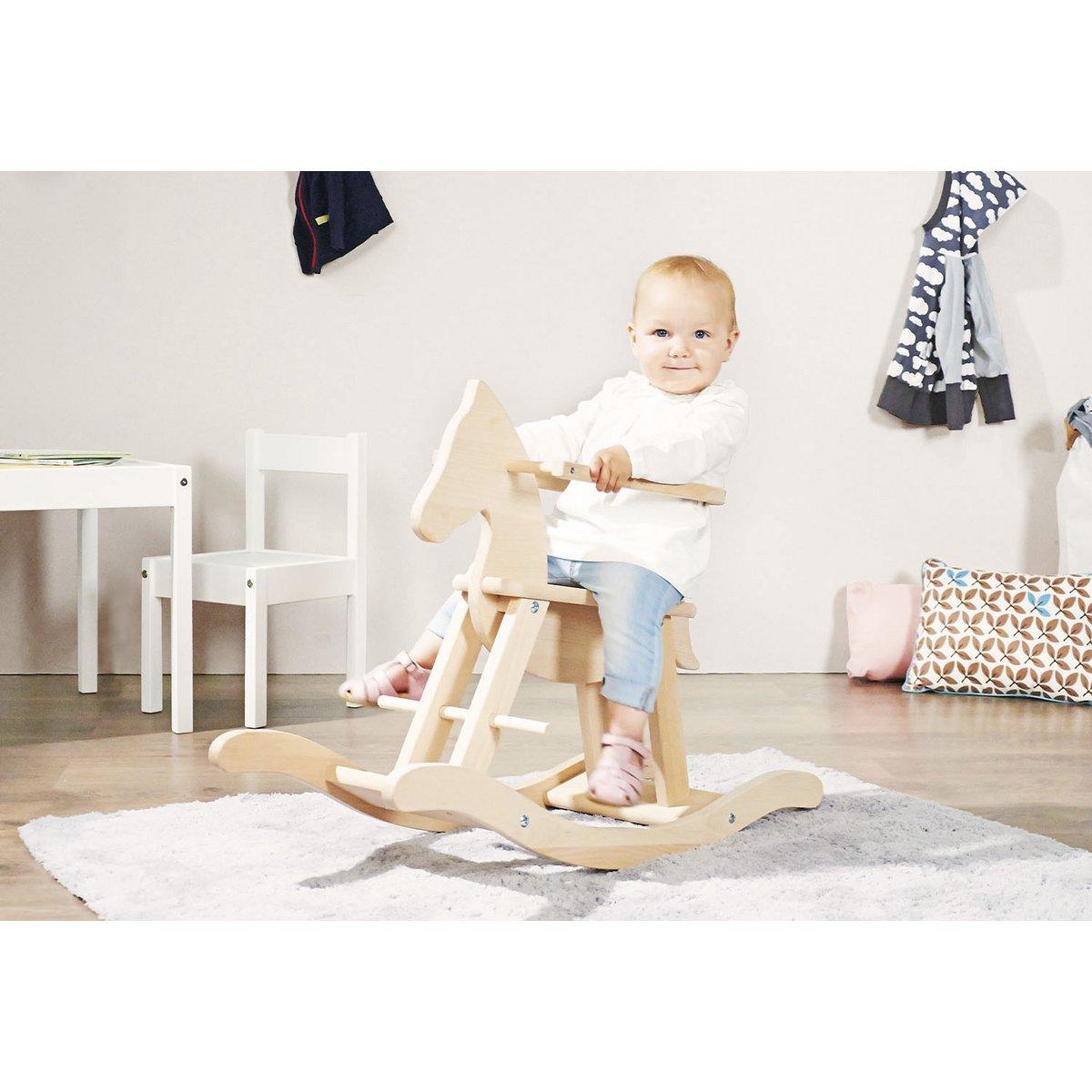 Hobbelpaard - hout - FamilyStuff