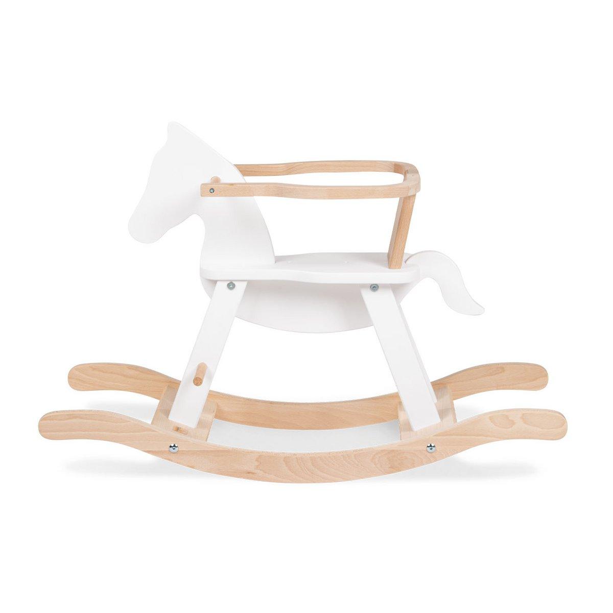 Hobbelpaard - wit/naturel - FamilyStuff