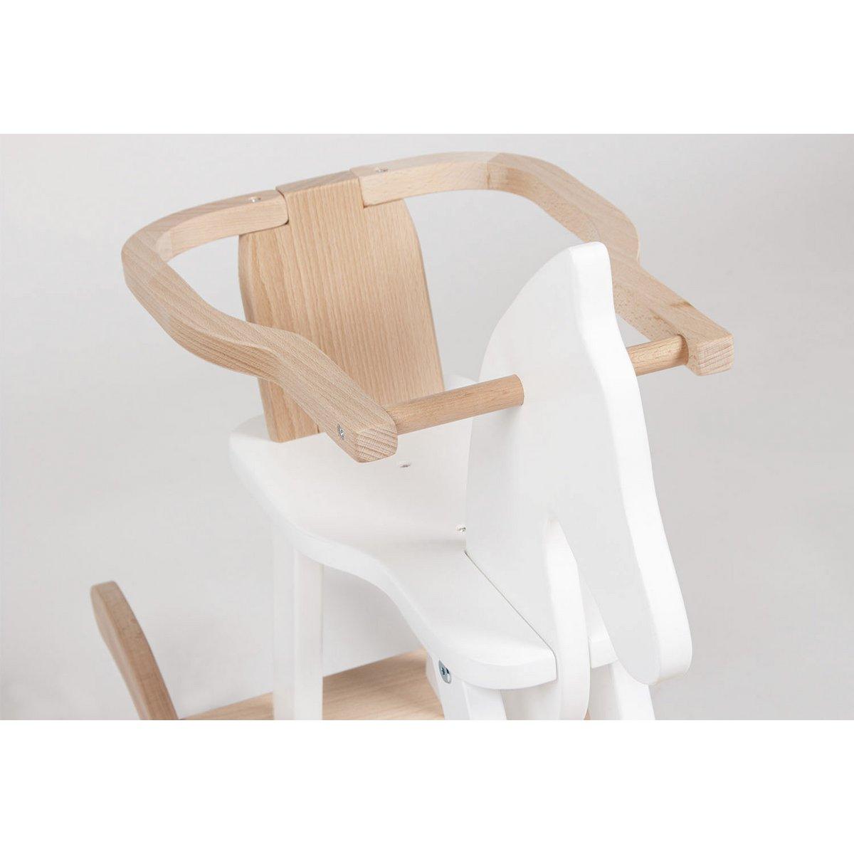 Hobbelpaard - wit/naturel - FamilyStuff