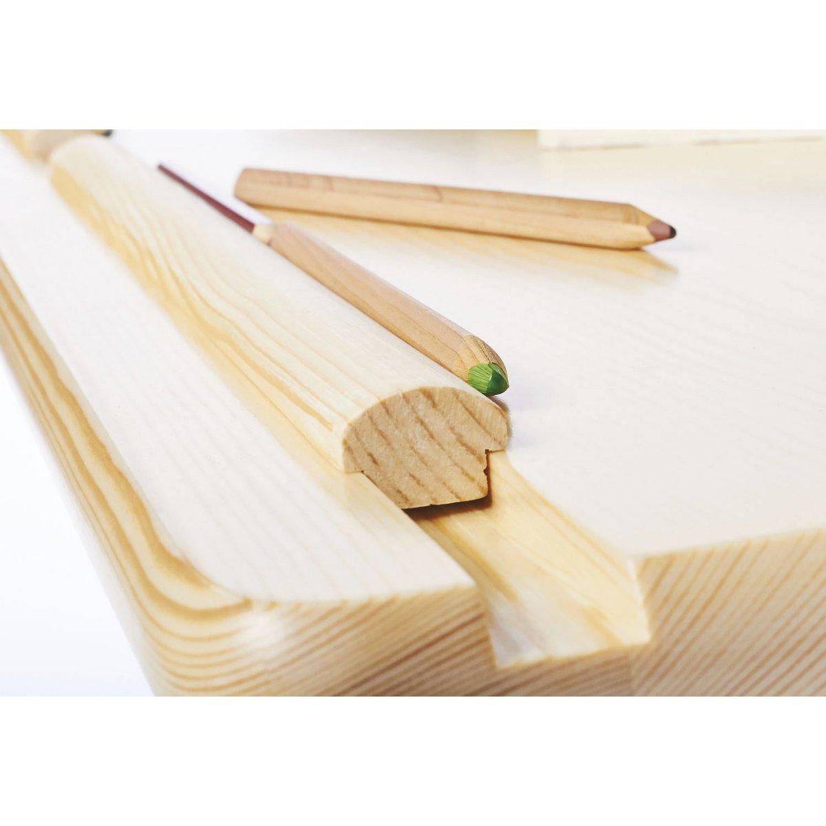 Kinderbureau Lena - blank gelakt - FamilyStuff