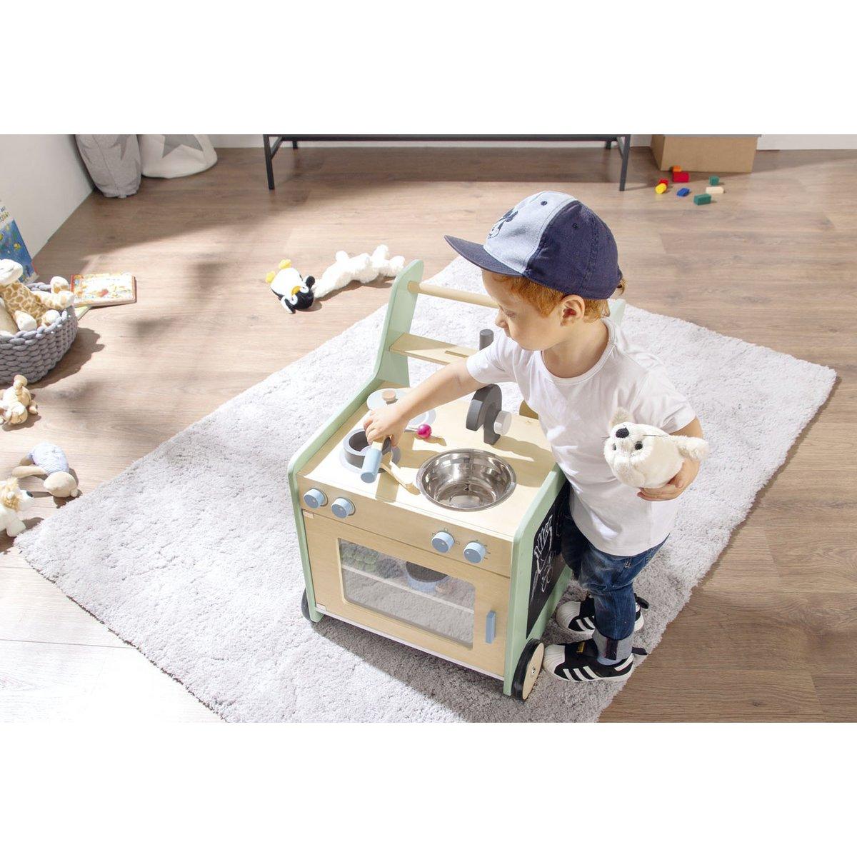Kinderkeuken Kalle - pastelgroen - FamilyStuff