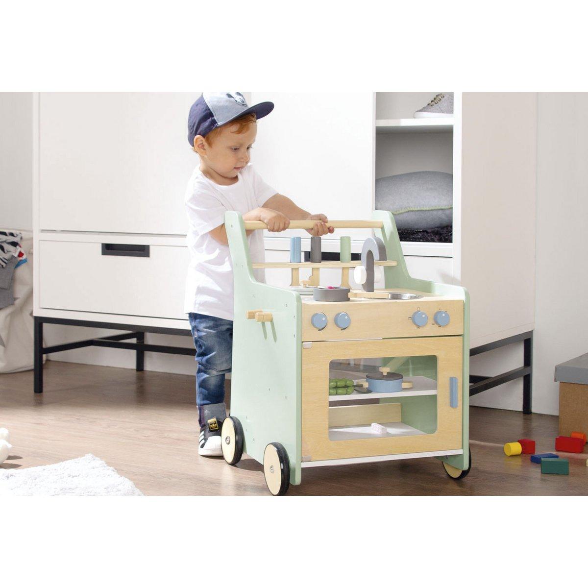 Kinderkeuken Kalle - pastelgroen - FamilyStuff