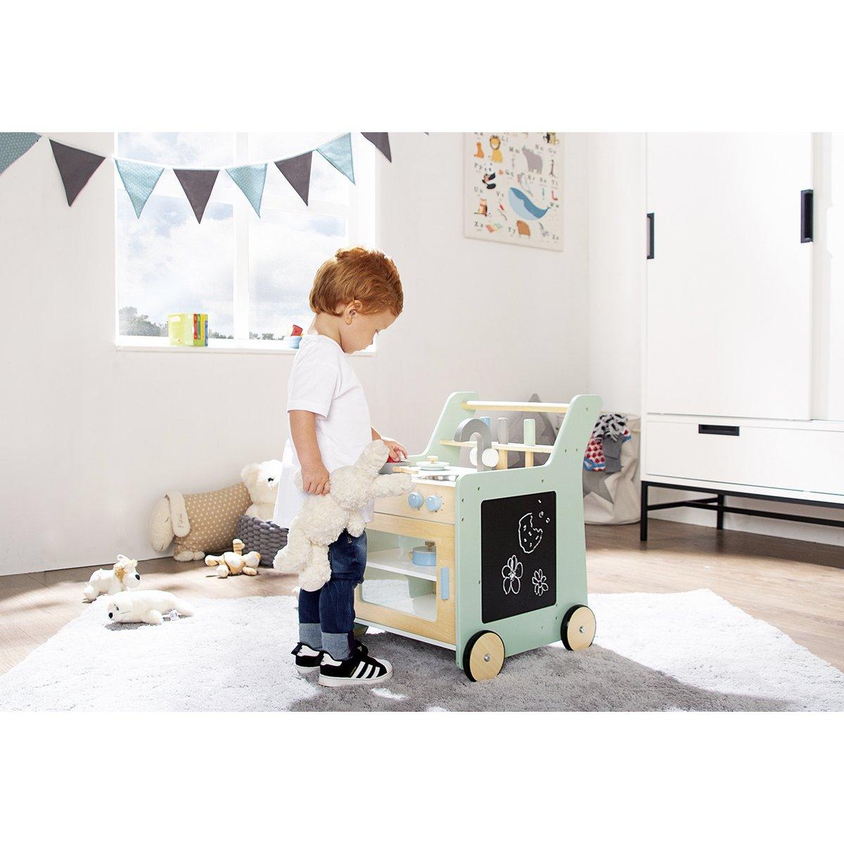 Kinderkeuken Kalle - pastelgroen - FamilyStuff