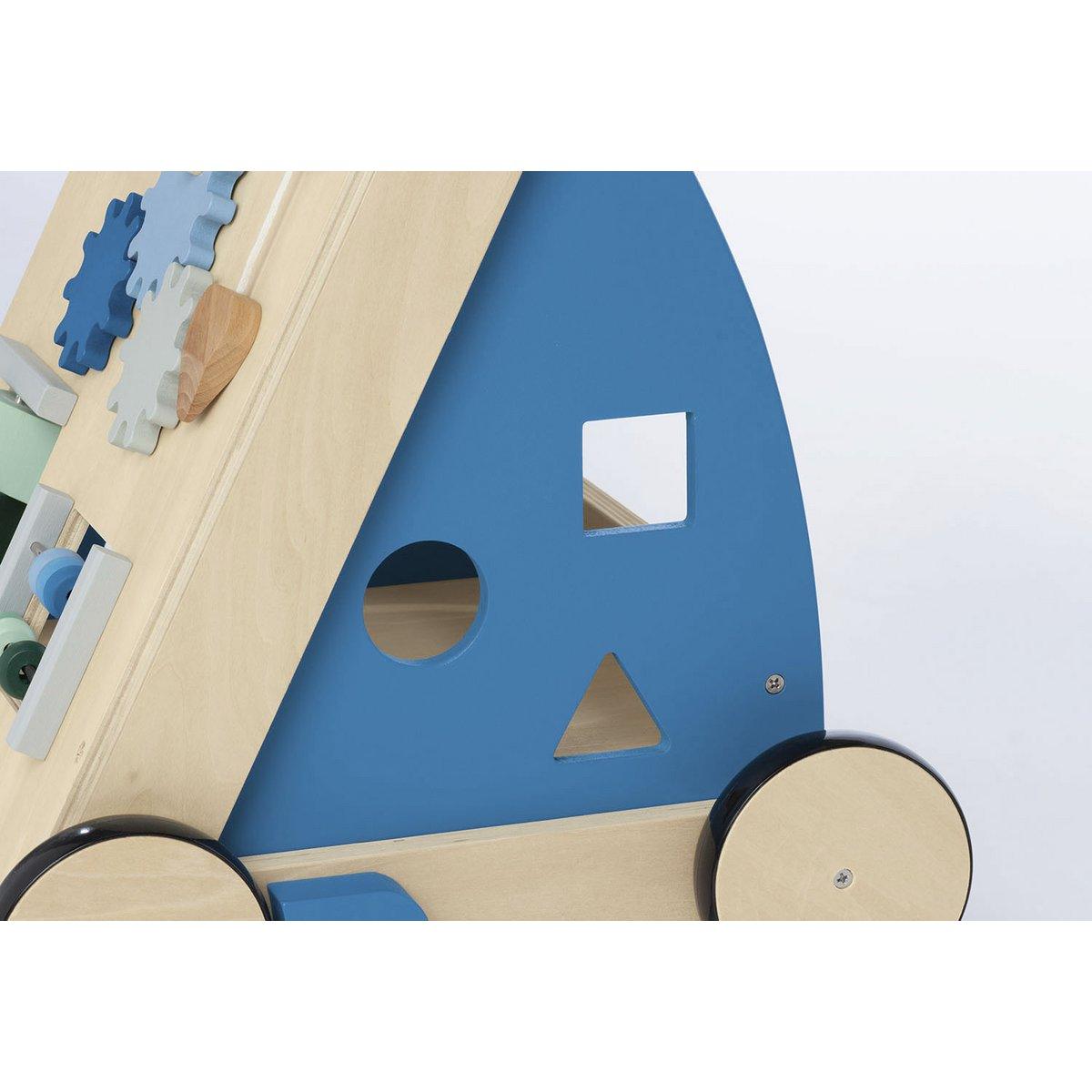 Loopwagen blauw - leer lopen op een speelse manier - FamilyStuff
