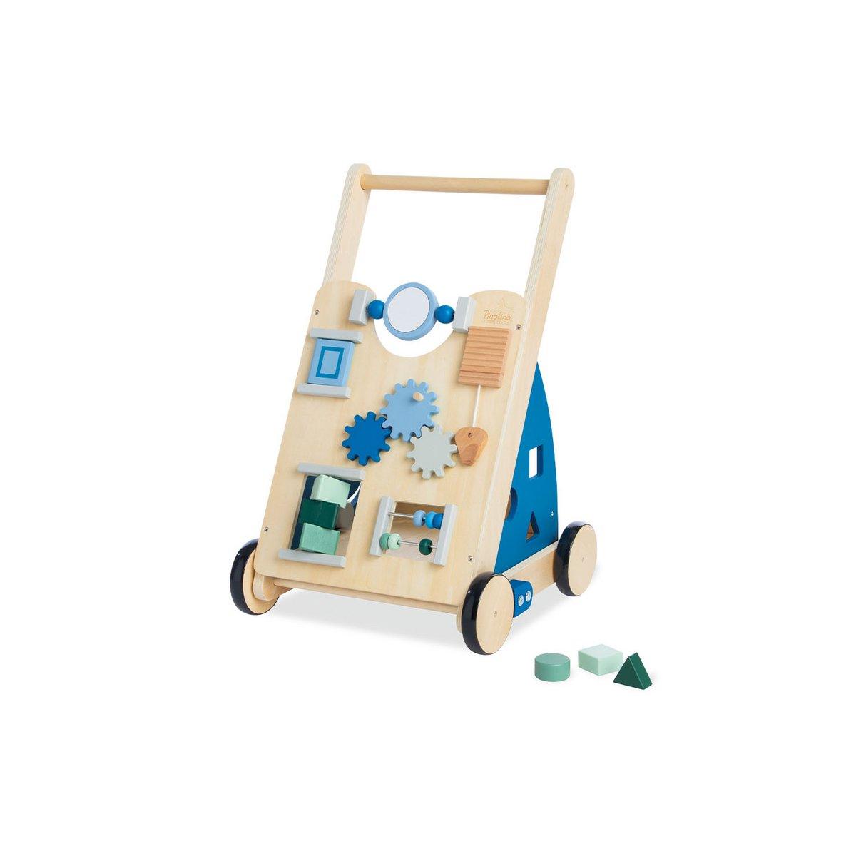 Loopwagen blauw - leer lopen op een speelse manier - FamilyStuff