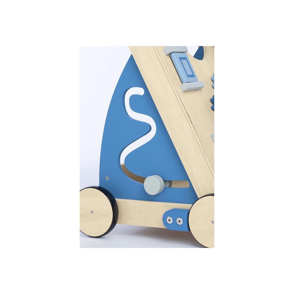 Loopwagen blauw - leer lopen op een speelse manier - FamilyStuff