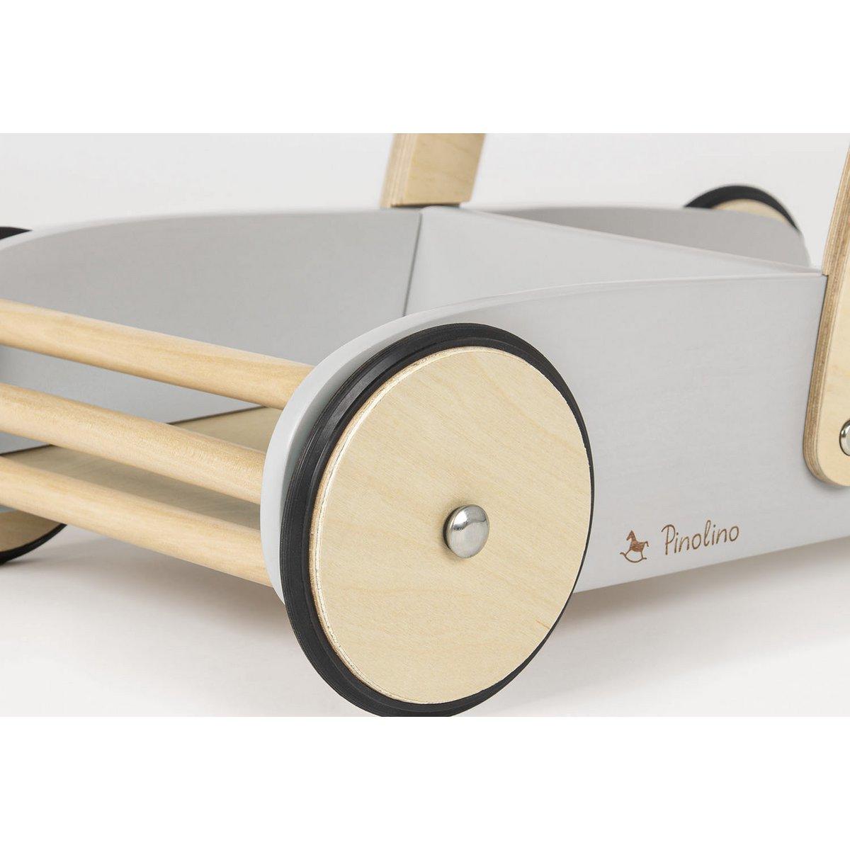 Loopwagen Fiete - antraciet - FamilyStuff