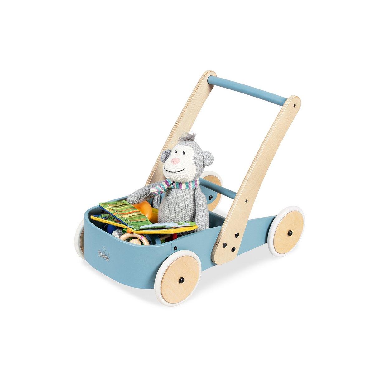 Loopwagen Fiete - blauw - FamilyStuff
