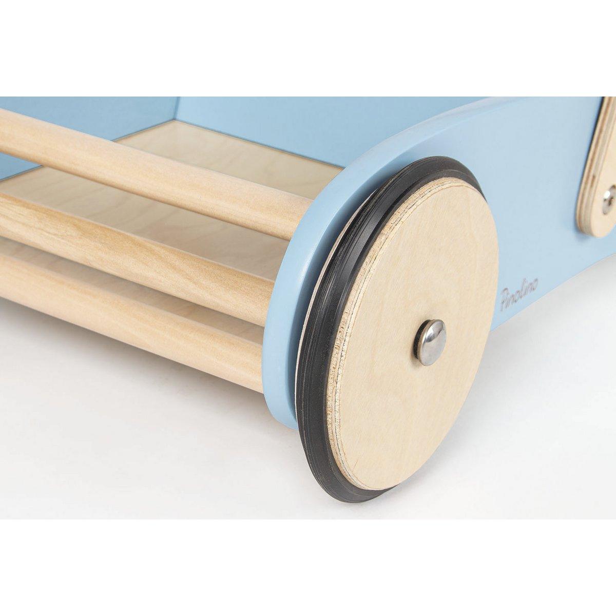 Loopwagen Fiete - lichtblauw - FamilyStuff