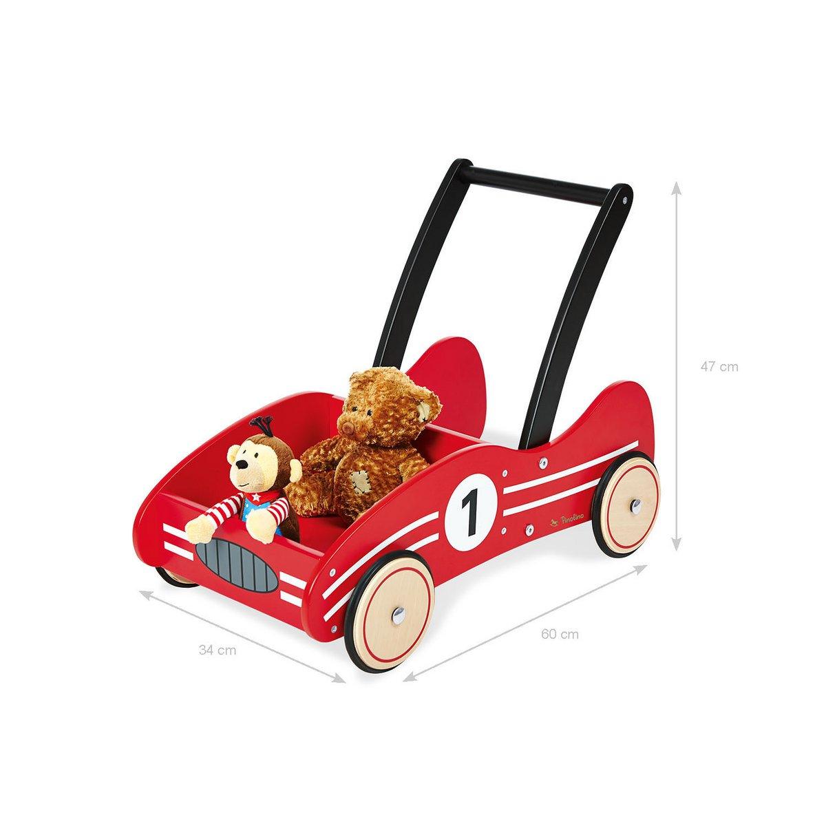 Loopwagen Fiete - rood - FamilyStuff