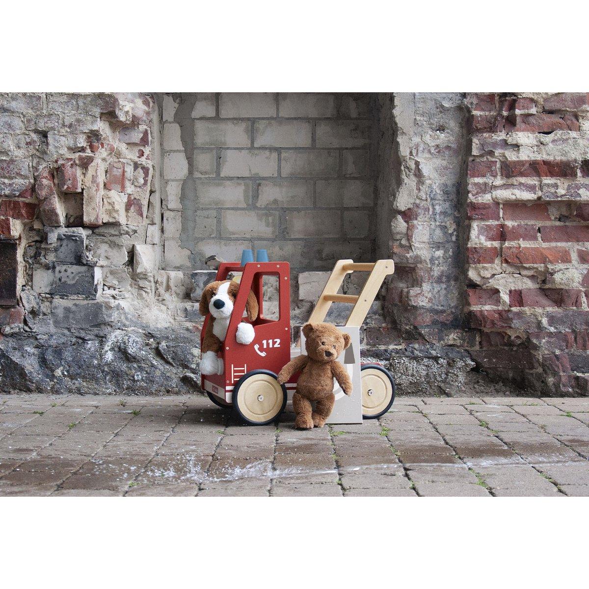 Loopwagen Fred de brandweer - FamilyStuff