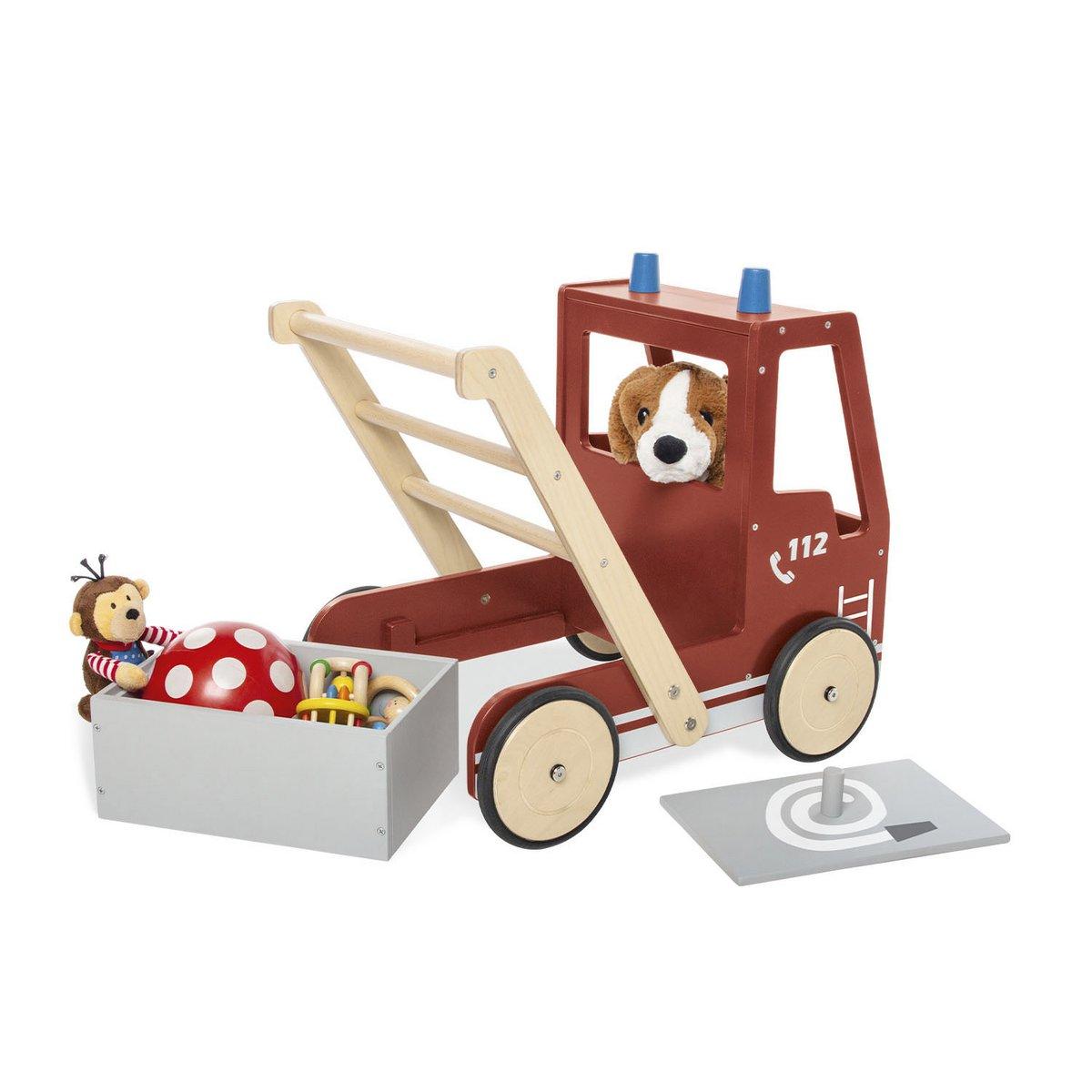 Loopwagen Fred de brandweer - FamilyStuff