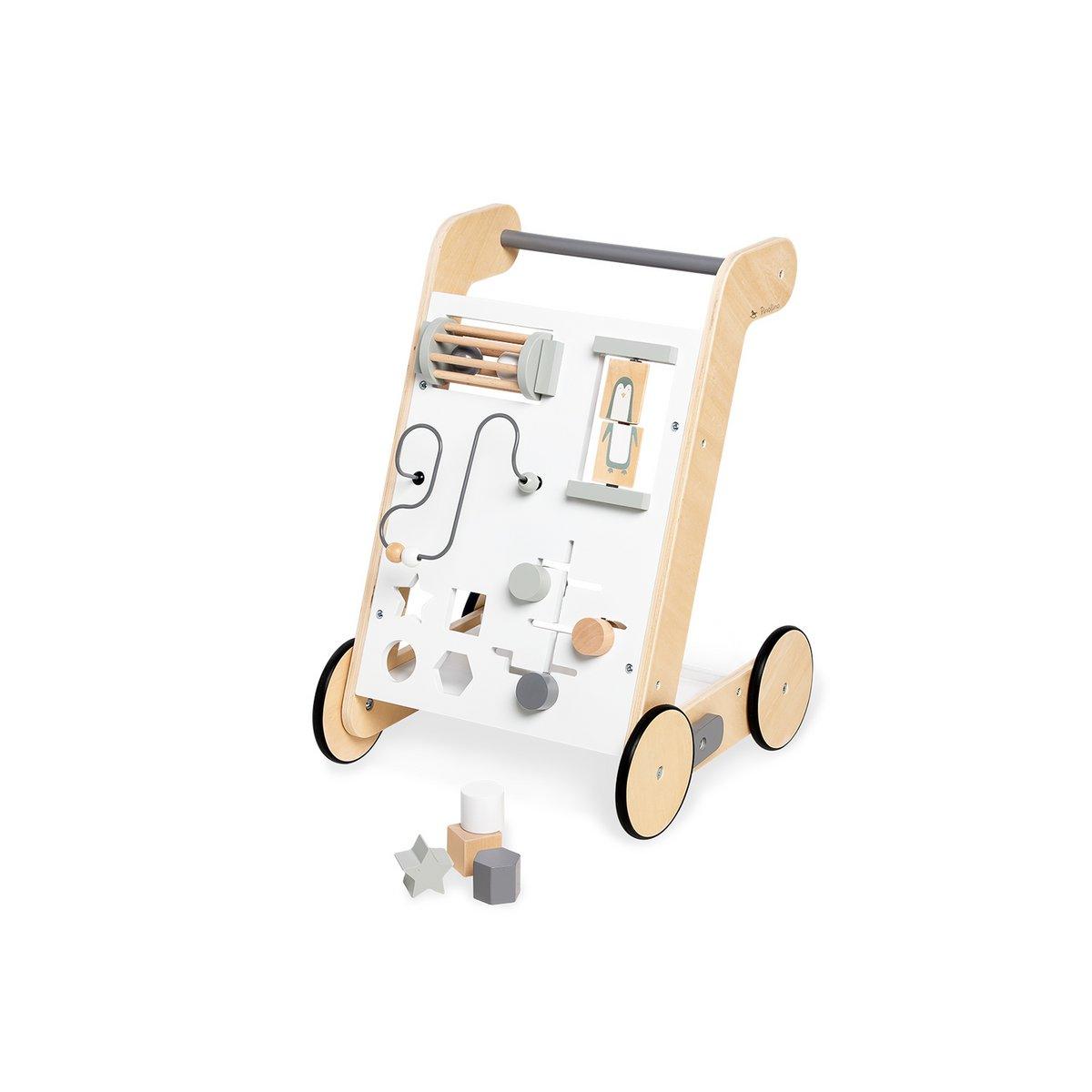 Loopwagen wit - leer lopen op een speelse manier - FamilyStuff