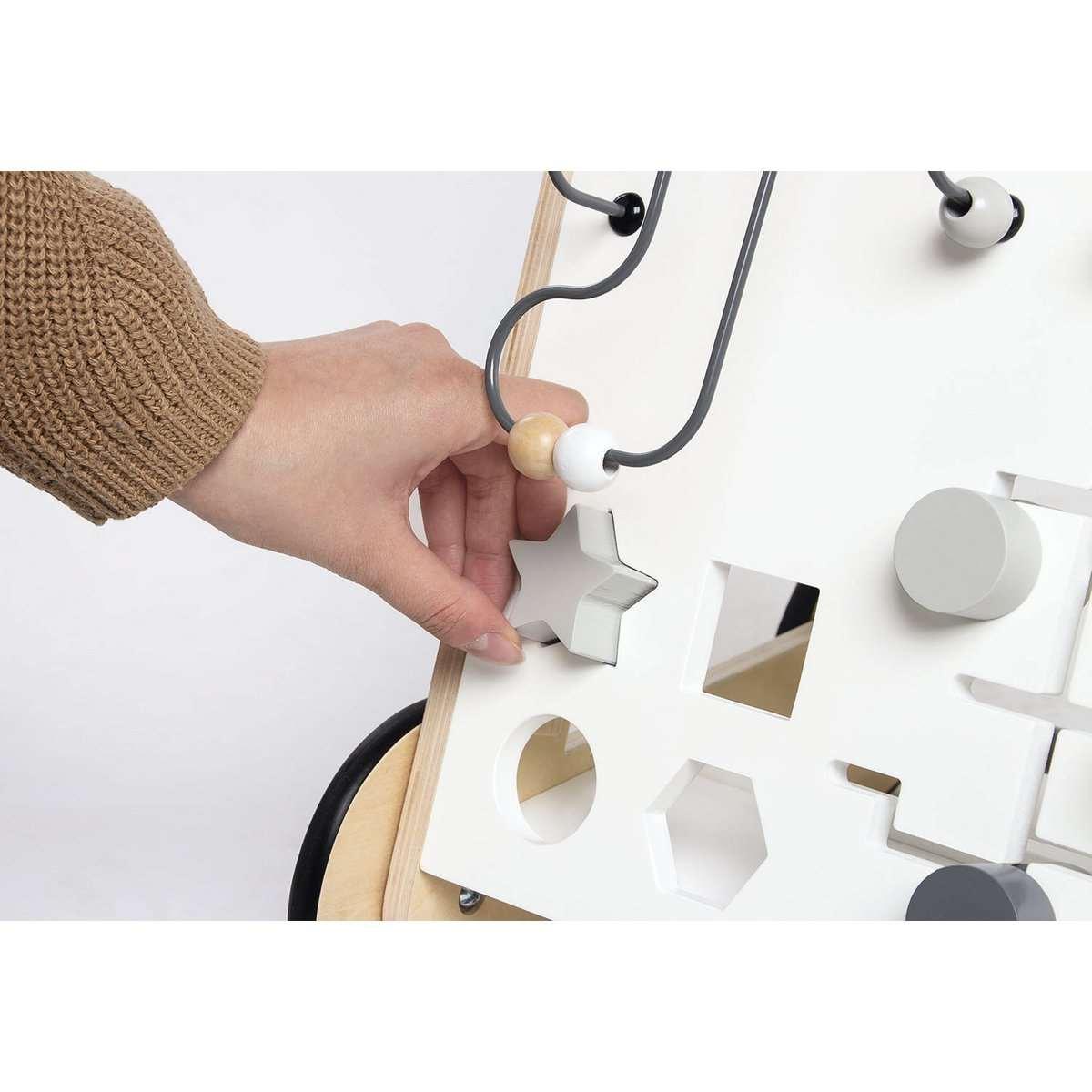 Loopwagen wit - leer lopen op een speelse manier - FamilyStuff