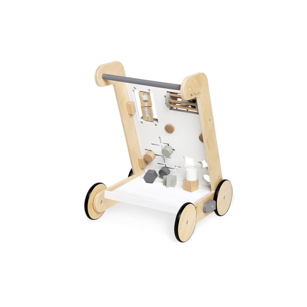 Loopwagen wit - leer lopen op een speelse manier - FamilyStuff