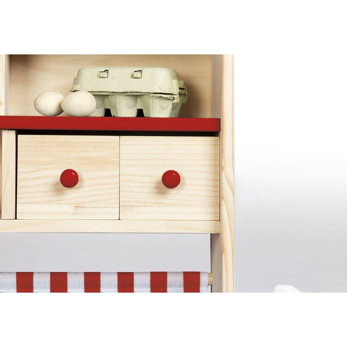 Marktkraam Lucy - rood - FamilyStuff