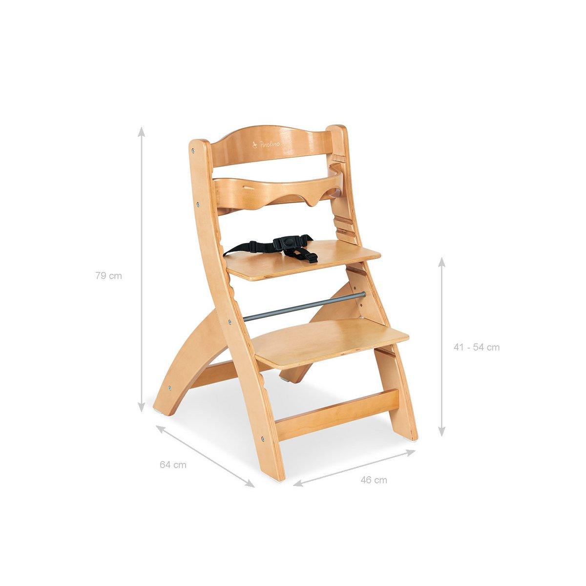 Opstapstoel Thilo - blank gelakt - FamilyStuff