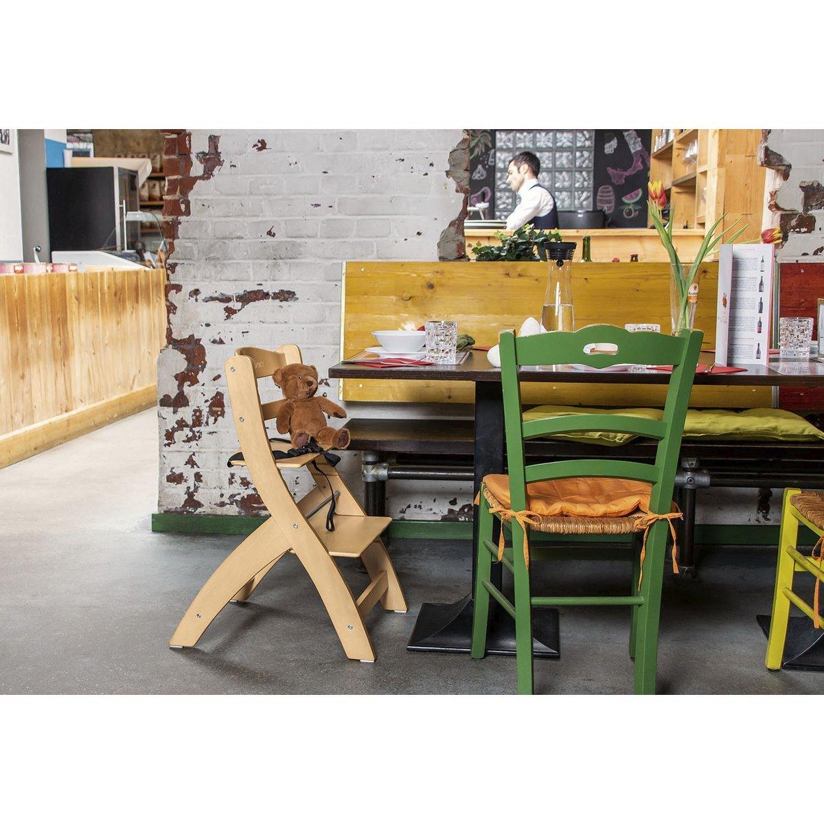 Opstapstoel Thilo - blank gelakt - FamilyStuff