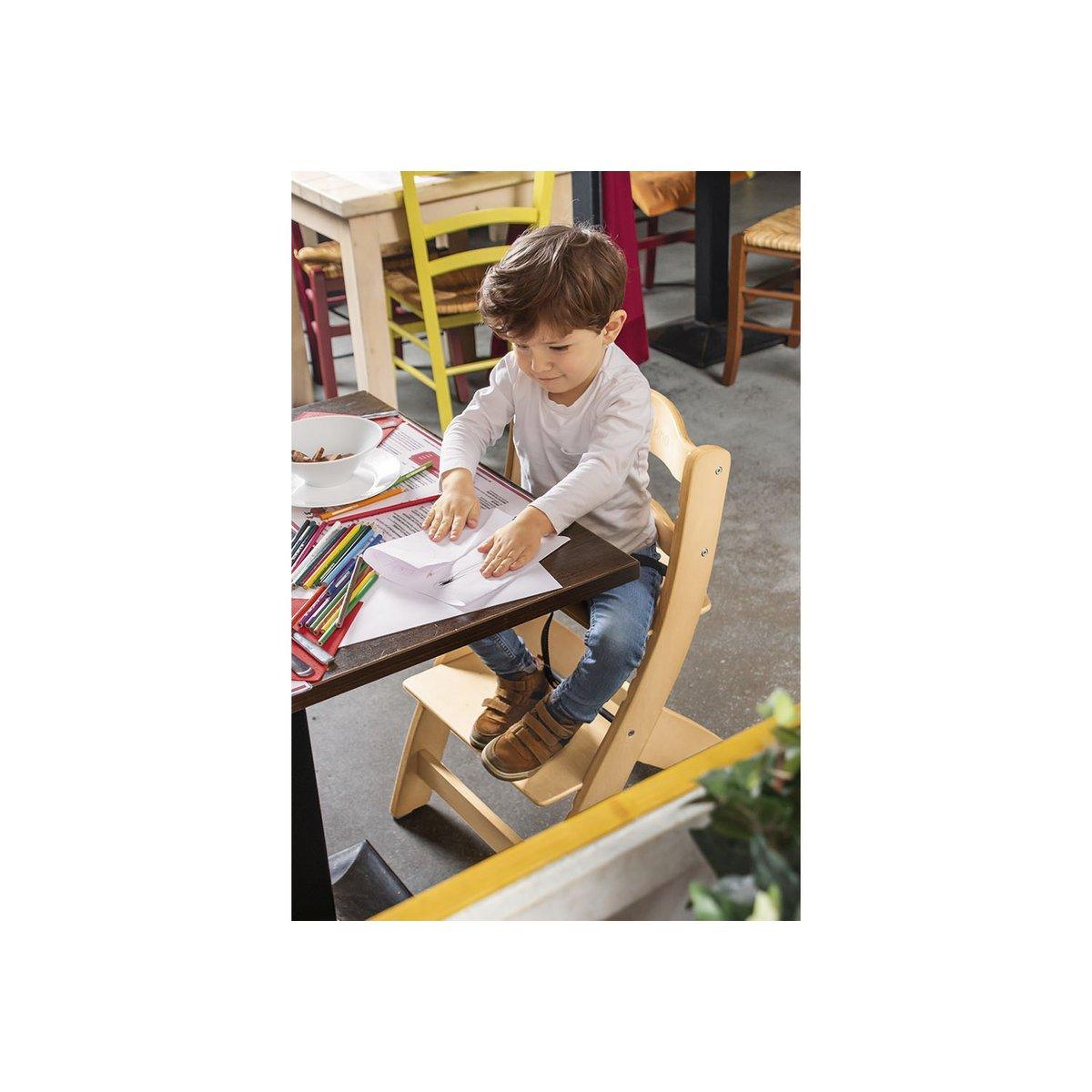 Opstapstoel Thilo - blank gelakt - FamilyStuff