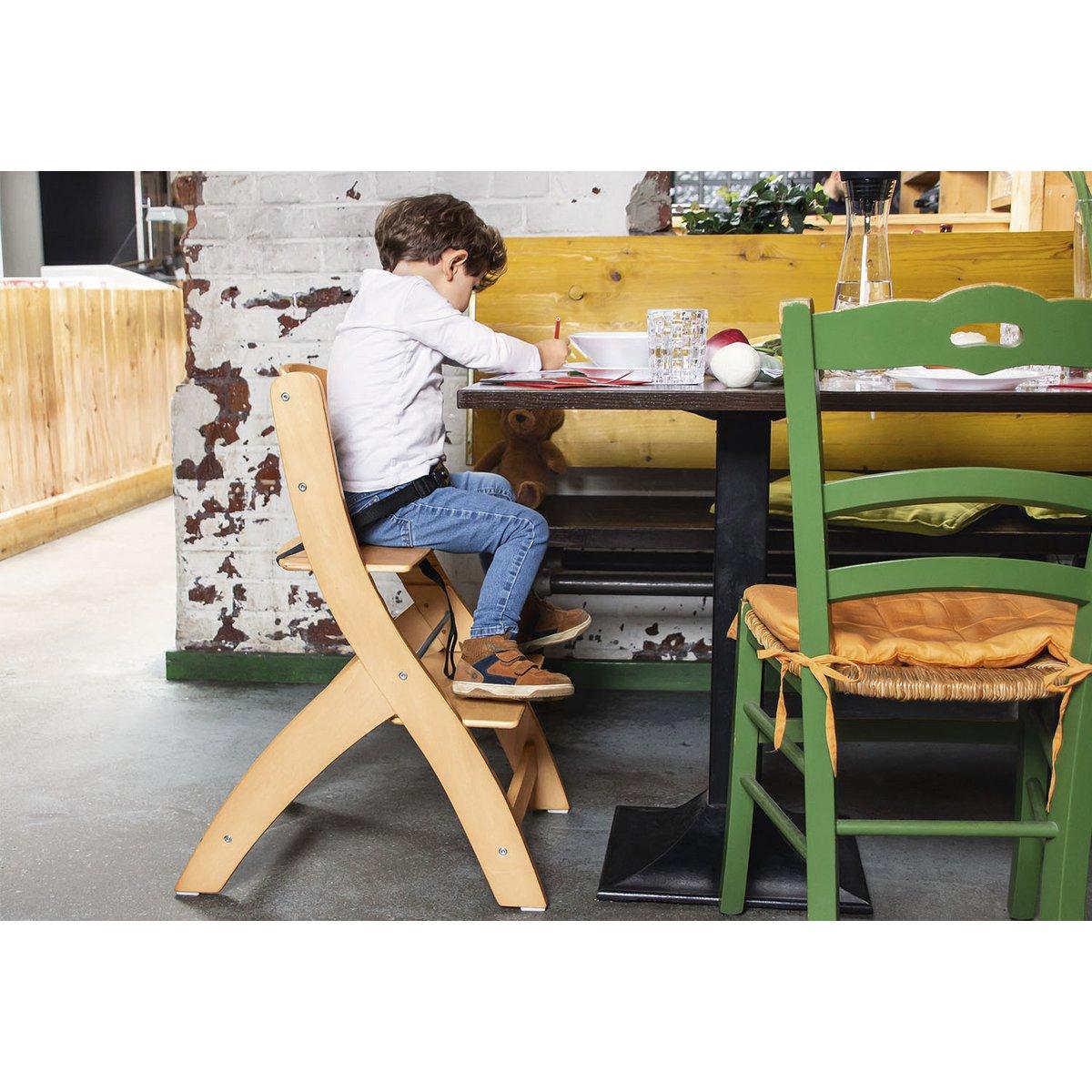 Opstapstoel Thilo - blank gelakt - FamilyStuff