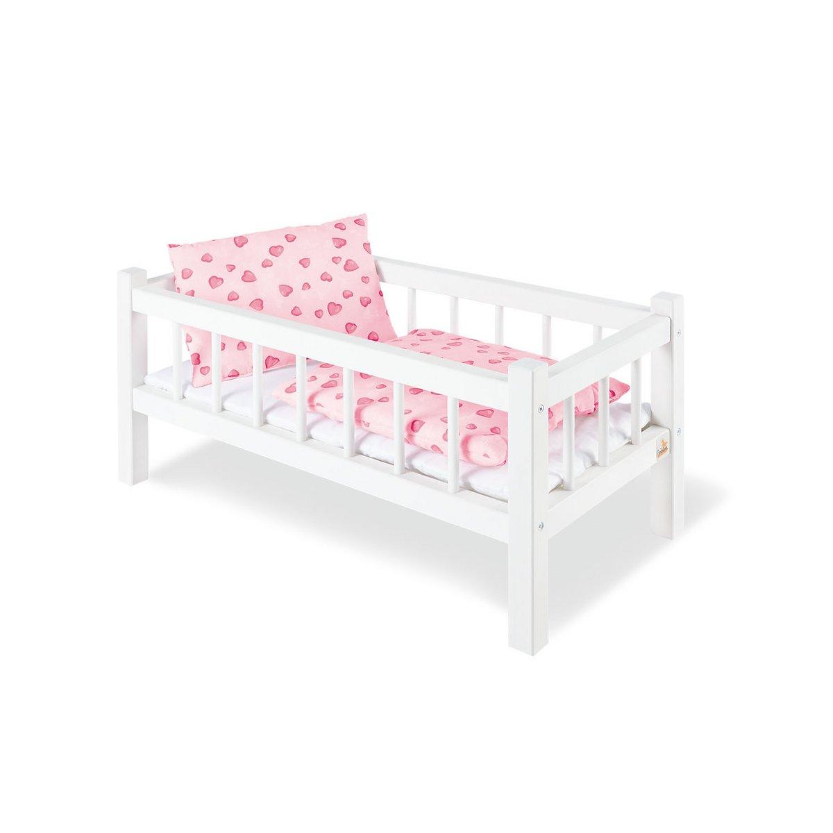 Poppenbed Annika - wit - FamilyStuff