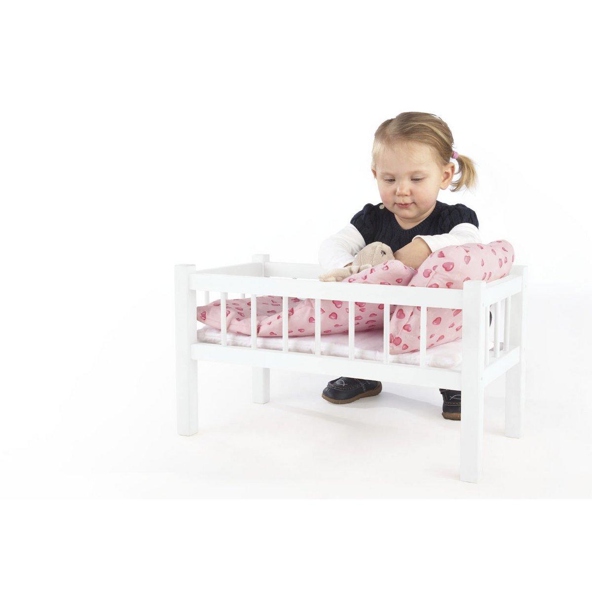 Poppenbed Annika - wit - FamilyStuff