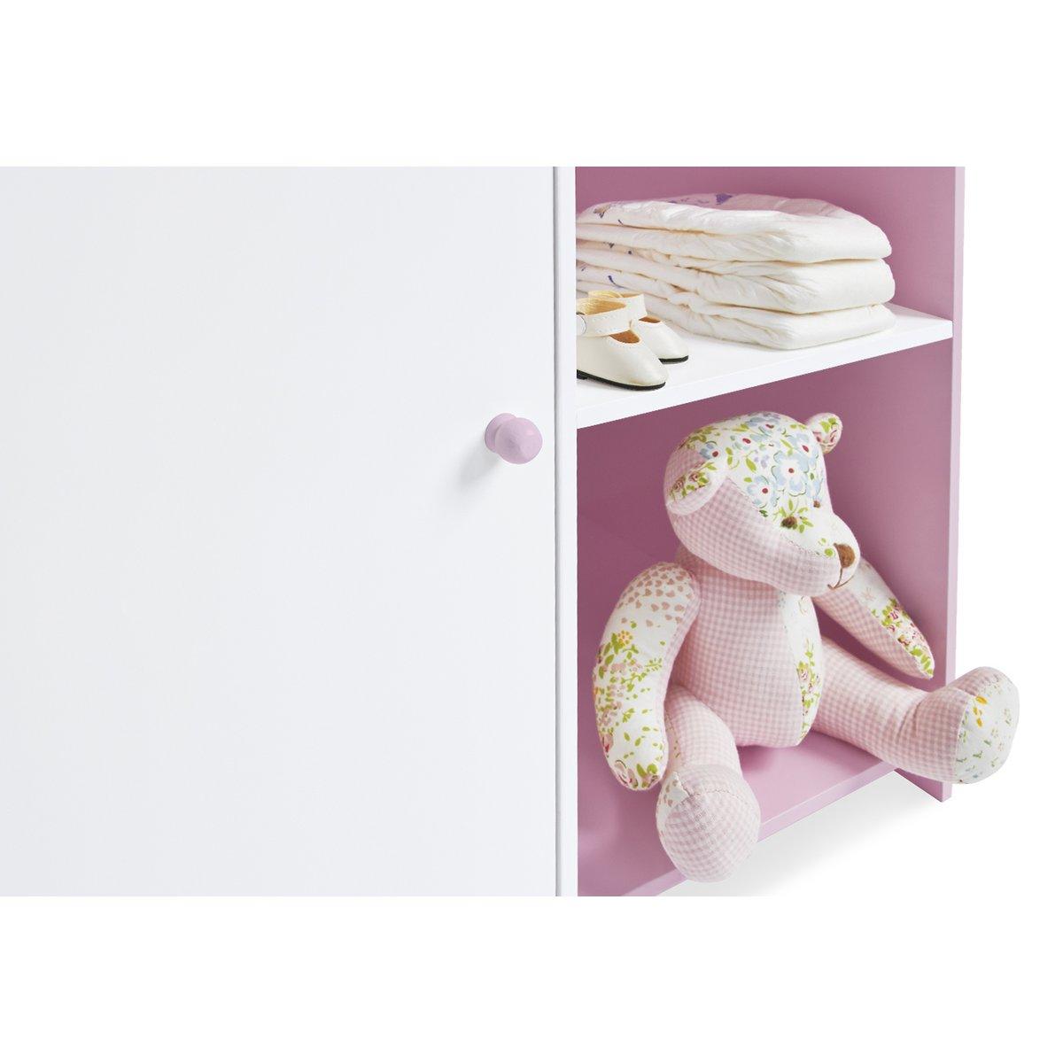 Poppencommode Jasmin - roze - FamilyStuff