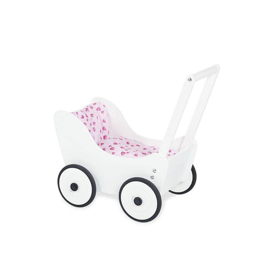 Poppenwagen Maria - wit - FamilyStuff