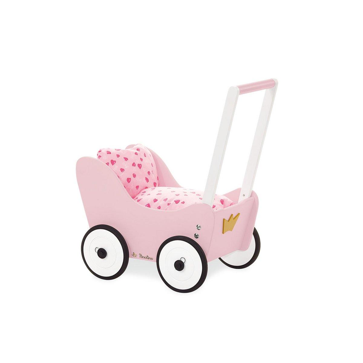 Poppenwagen Prinses Lea - roze - FamilyStuff