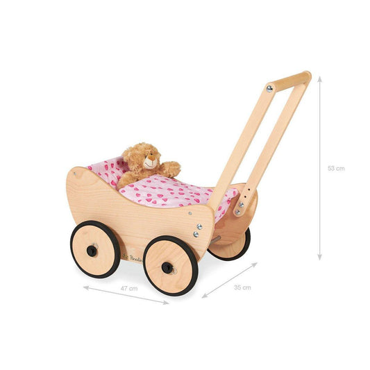 Poppenwagen Trixi - 2 delen - FamilyStuff