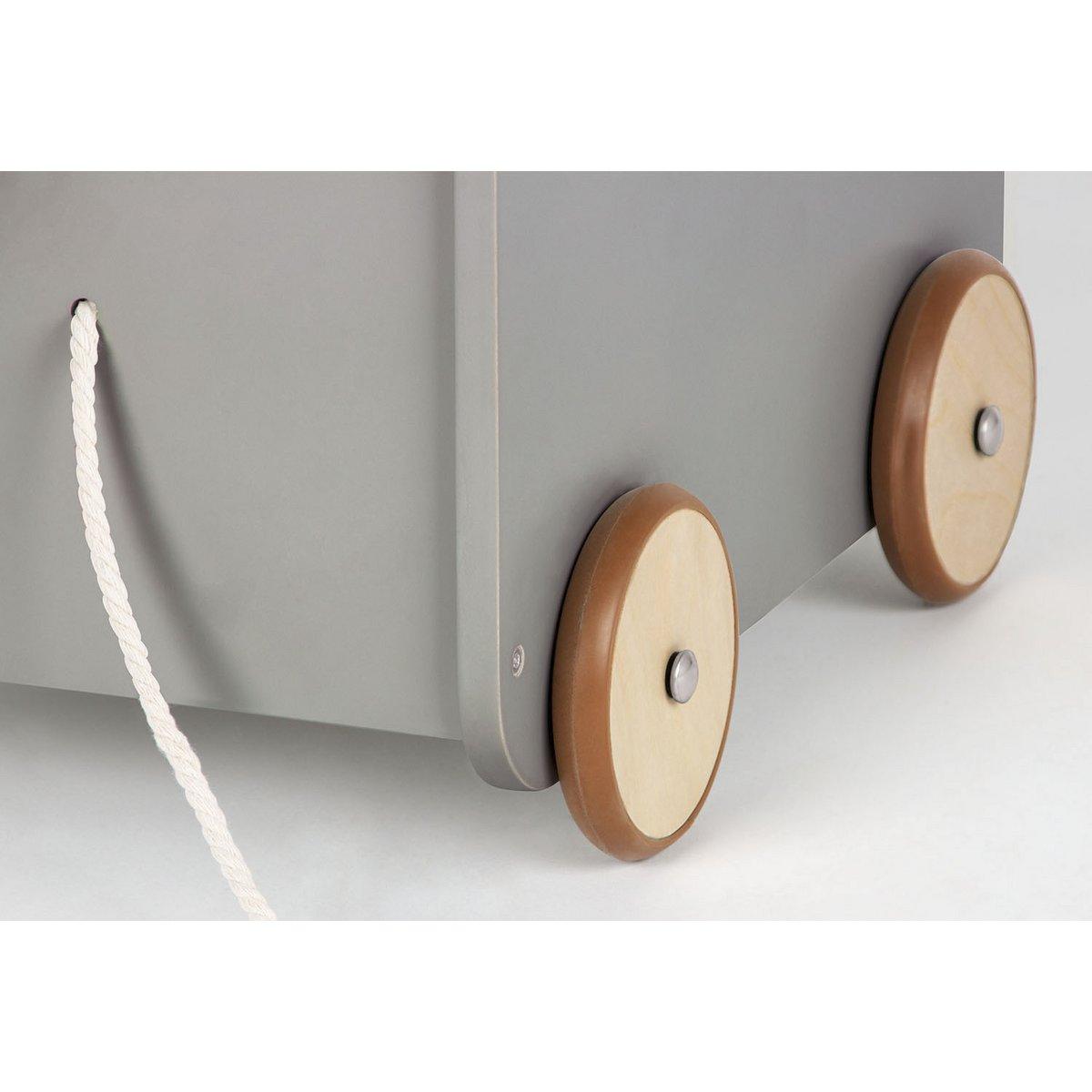 Speelgoedkist Jim - grijs - FamilyStuff