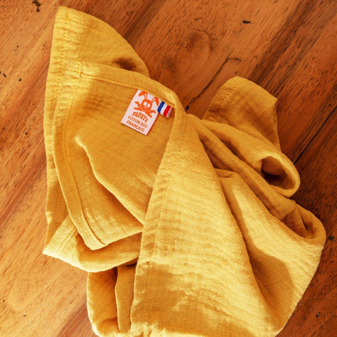 Honing maxi-swaddle van biologisch katoen - FamilyStuff