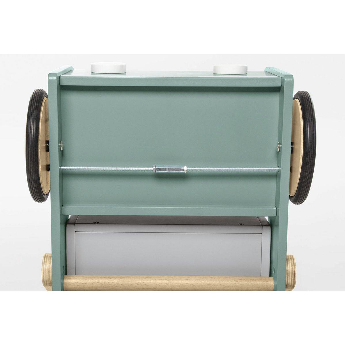 Loopwagen Fred - groen met kiepbak - FamilyStuff