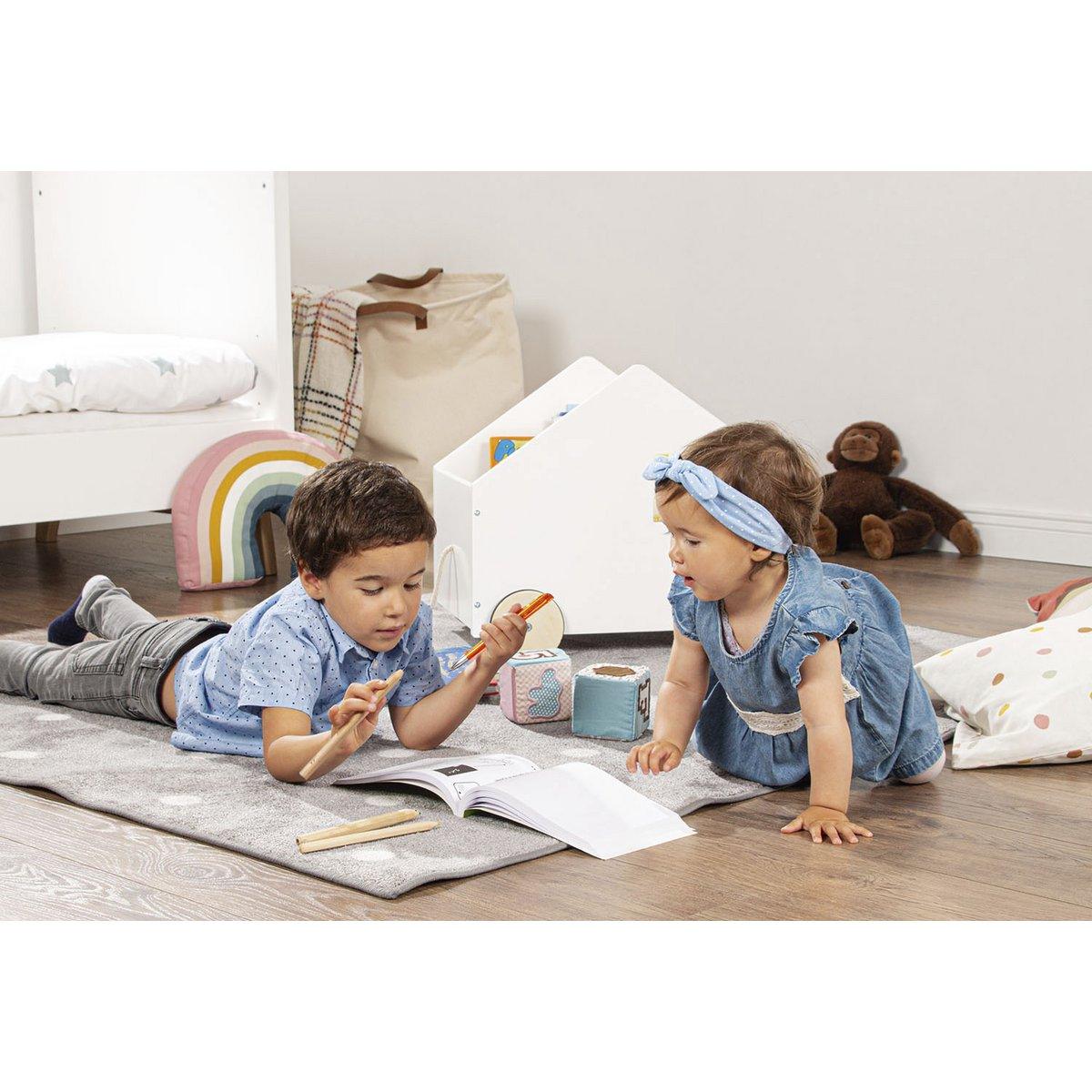Speelgoedkar Hydda -wit - FamilyStuff