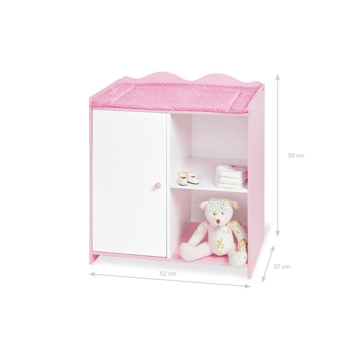 Poppencommode Jasmin - roze - FamilyStuff
