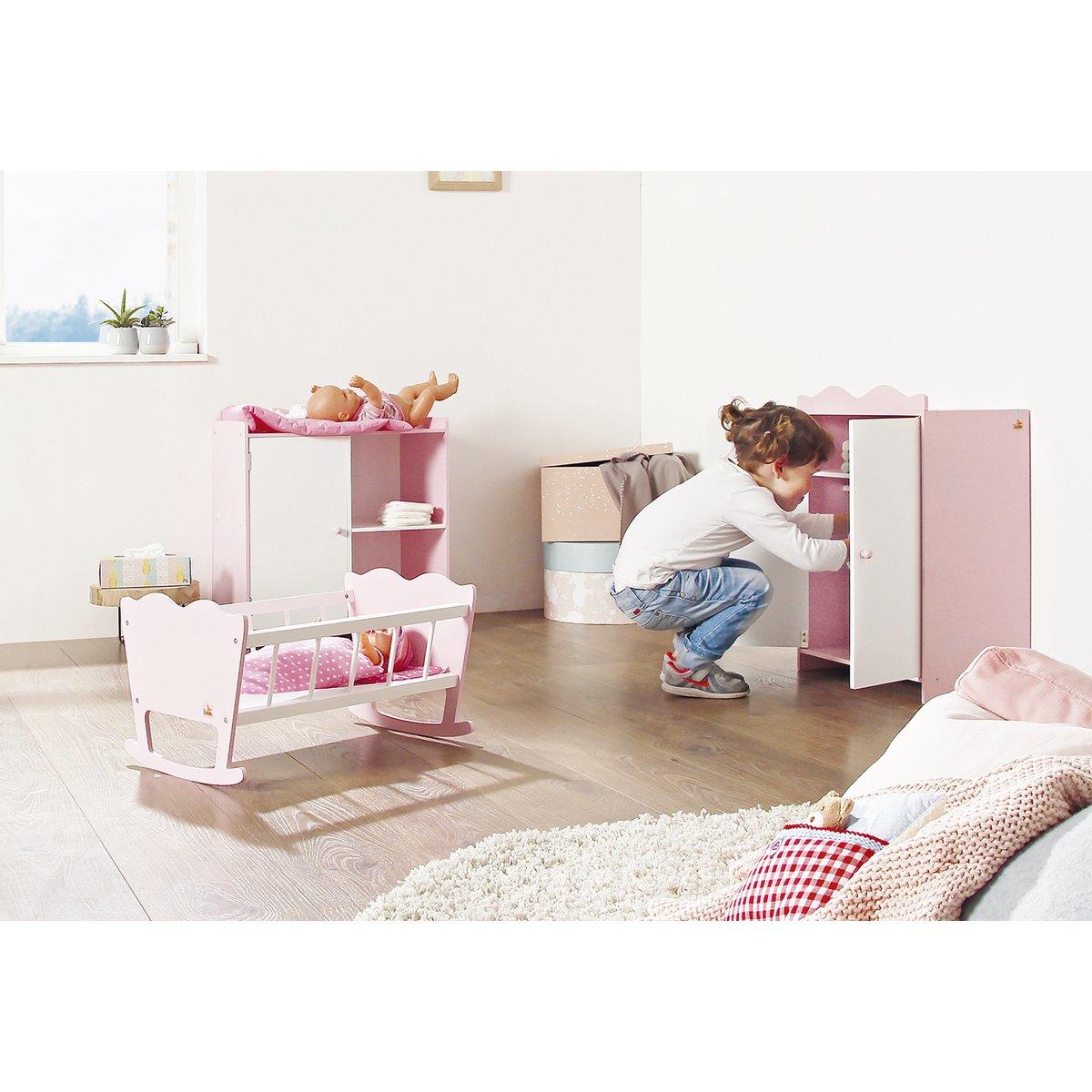 Poppencommode Jasmin - roze - FamilyStuff