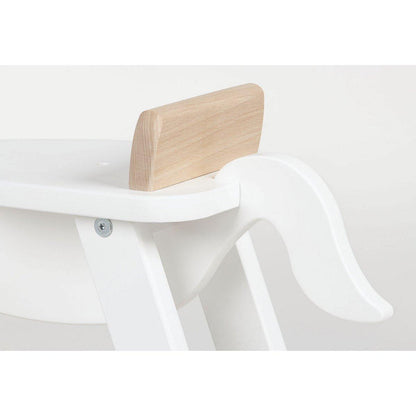 Hobbelpaard - wit/naturel - FamilyStuff