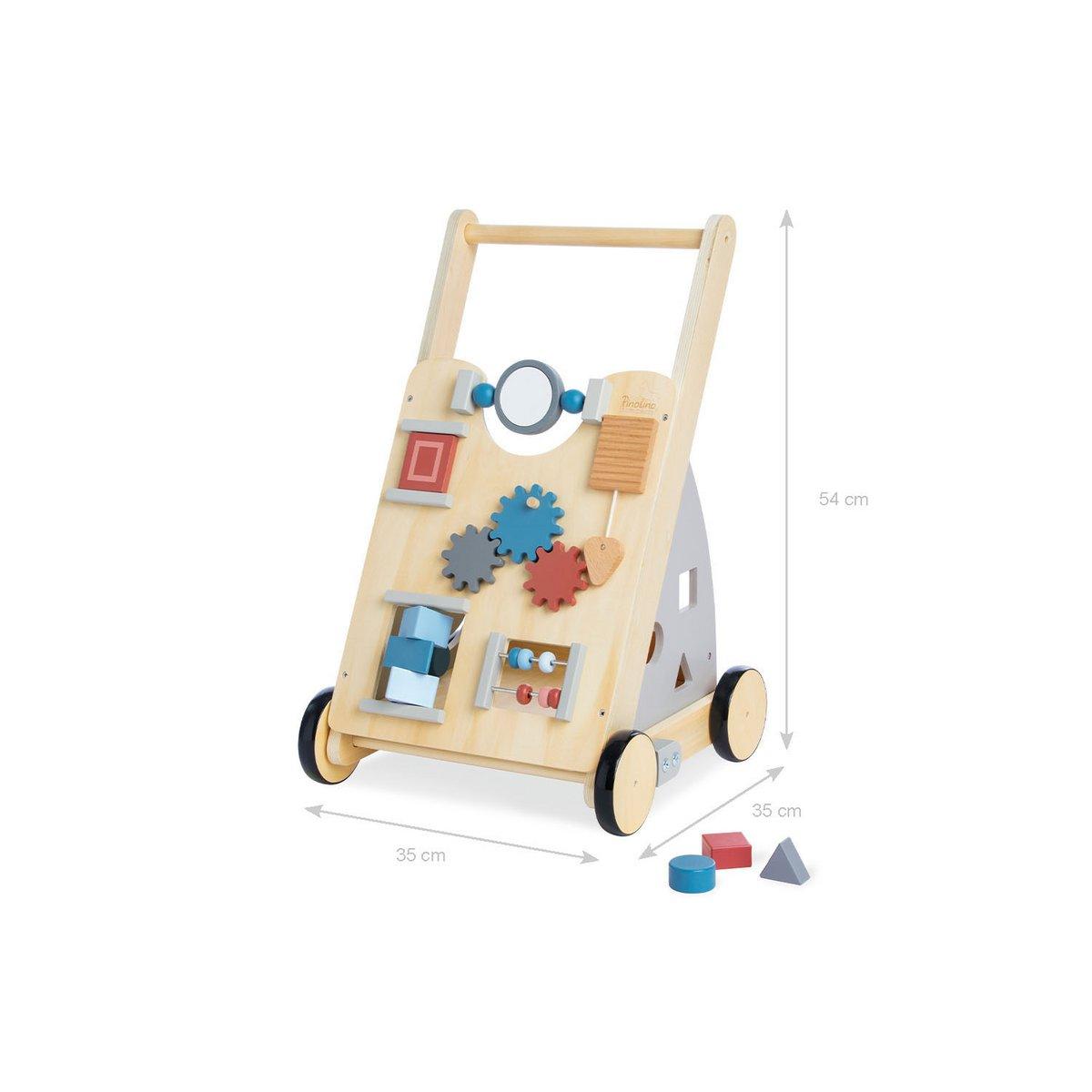 Houten loopwagen - leer lopen op een speelse manier - FamilyStuff