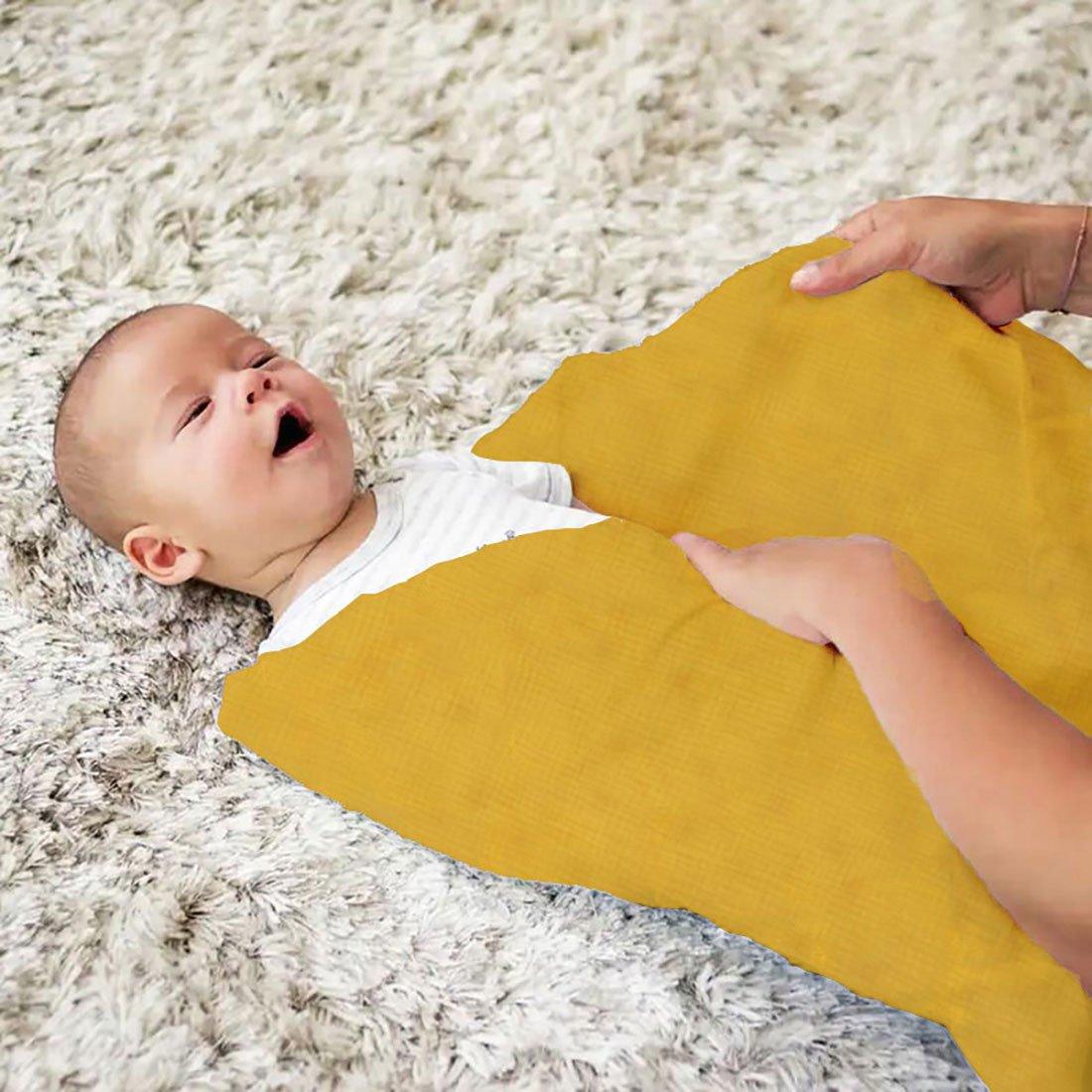 Honing maxi-swaddle van biologisch katoen - FamilyStuff